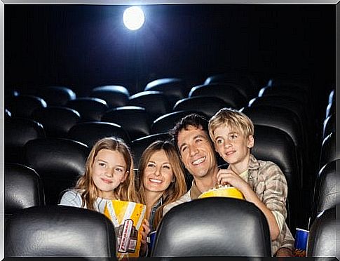 Disney-Filme - Familie im Kino