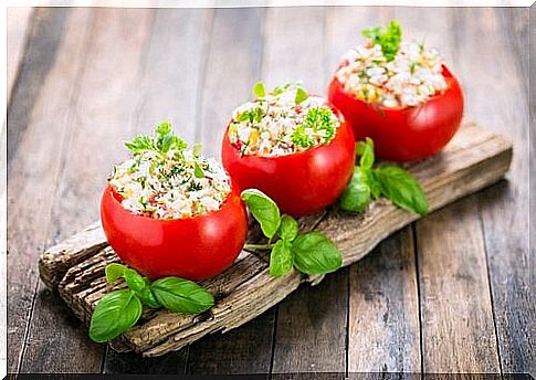 Quick Dinner Ideas - Quick-Dinner-Ideas-Stuffed-Tomatoes