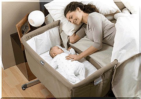 Safe co-sleeping is also possible with an extra bed