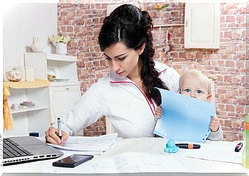 Studying and being a mother at the same time