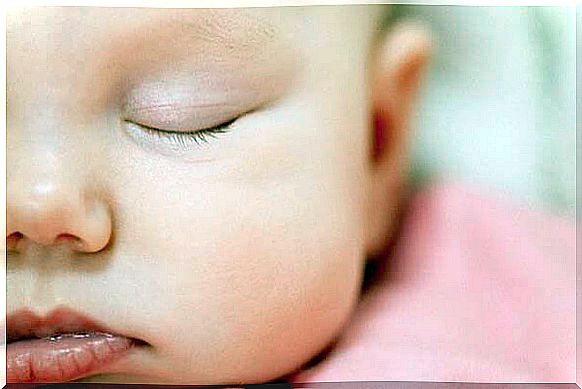 The color of the eyes of newborns