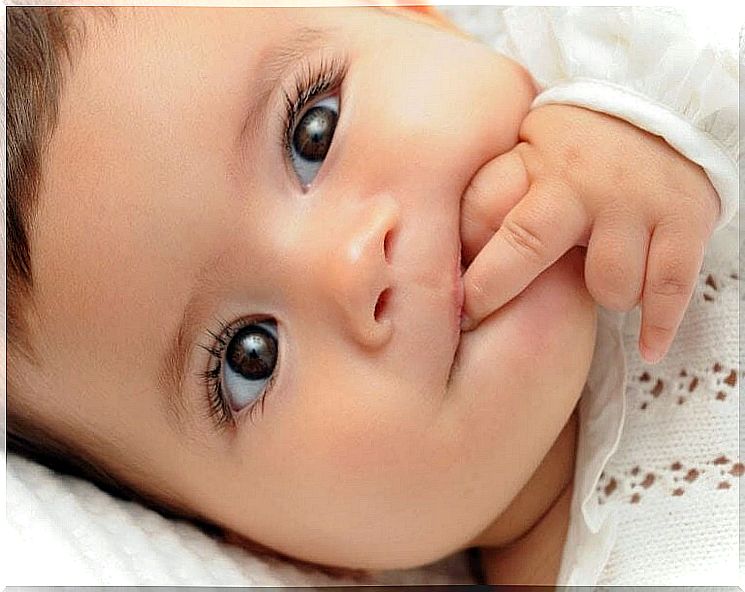 Child's eye color